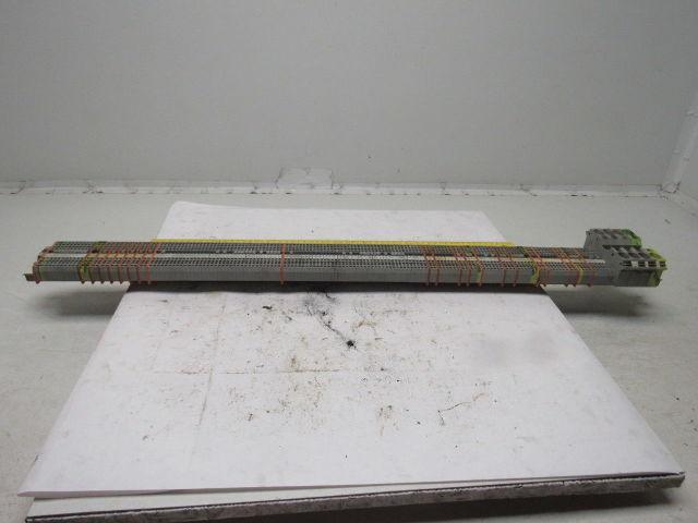 WAGO IEC 60947-7-1 IEC 947-7-2 DIN Rail Terminal Block Strip 20A 37" OAL