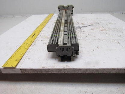WAGO IEC 60947-7-1 IEC 947-7-2 DIN Rail Terminal Block Strip 20A 23" OAL