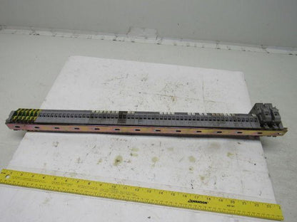 ENTRETEC (50) Gray 5120 Terminal Blocks W/(6) 5005.M10/10/P Grounds lot of 56
