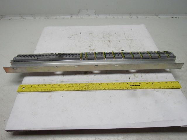ENTRETEC (90) Gray 5116 Terminal Blocks W/(11) 5116 Grounds lot of 101