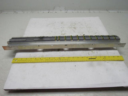 ENTRETEC (90) Gray 5116 Terminal Blocks W/(11) 5116 Grounds lot of 101