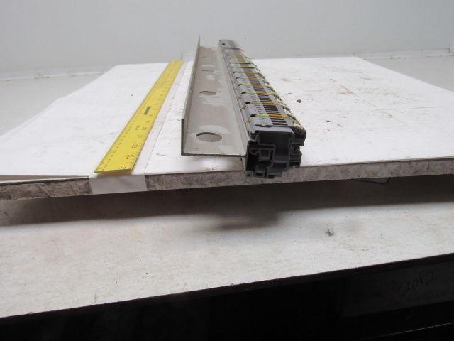 ENTRETEC (90) Gray 5116 Terminal Blocks W/(11) 5116 Grounds lot of 101