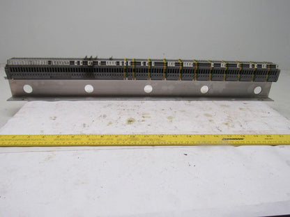 Entrelec 6.3 A MAX. (34) Fuse Holder (15) Terminal Block  (11) Ground Lot of 60