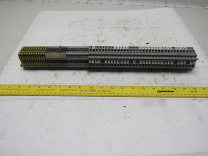 Entrelec 6.3 A MAX. (34) Fuse Holder (15) Terminal Block  (11) Ground Lot of 60