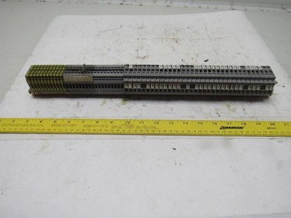 Entrelec 6.3 A MAX. (34) Fuse Holder (15) Terminal Block  (11) Ground Lot of 60