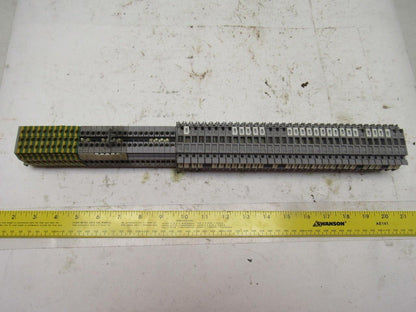Entrelec 6.3 A MAX. (34) Fuse Holder (15) Terminal Block  (11) Ground Lot of 60