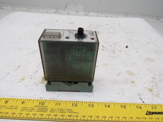 Elres Type SA290 Programable Multitimer Relay Switch W/Base 24V AC/DC