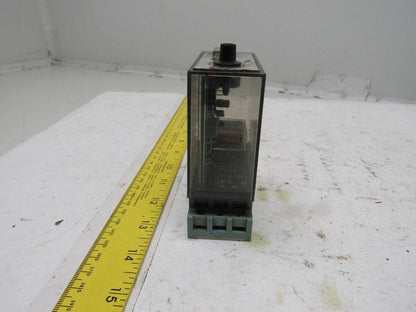 Elres Type SA290 Programable Multitimer Relay Switch W/Base 24V AC/DC