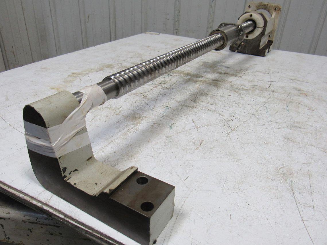 SW North America BA S 03-22 CNC Ball Screw Nut Assembly 46-3/8" OAL  Left