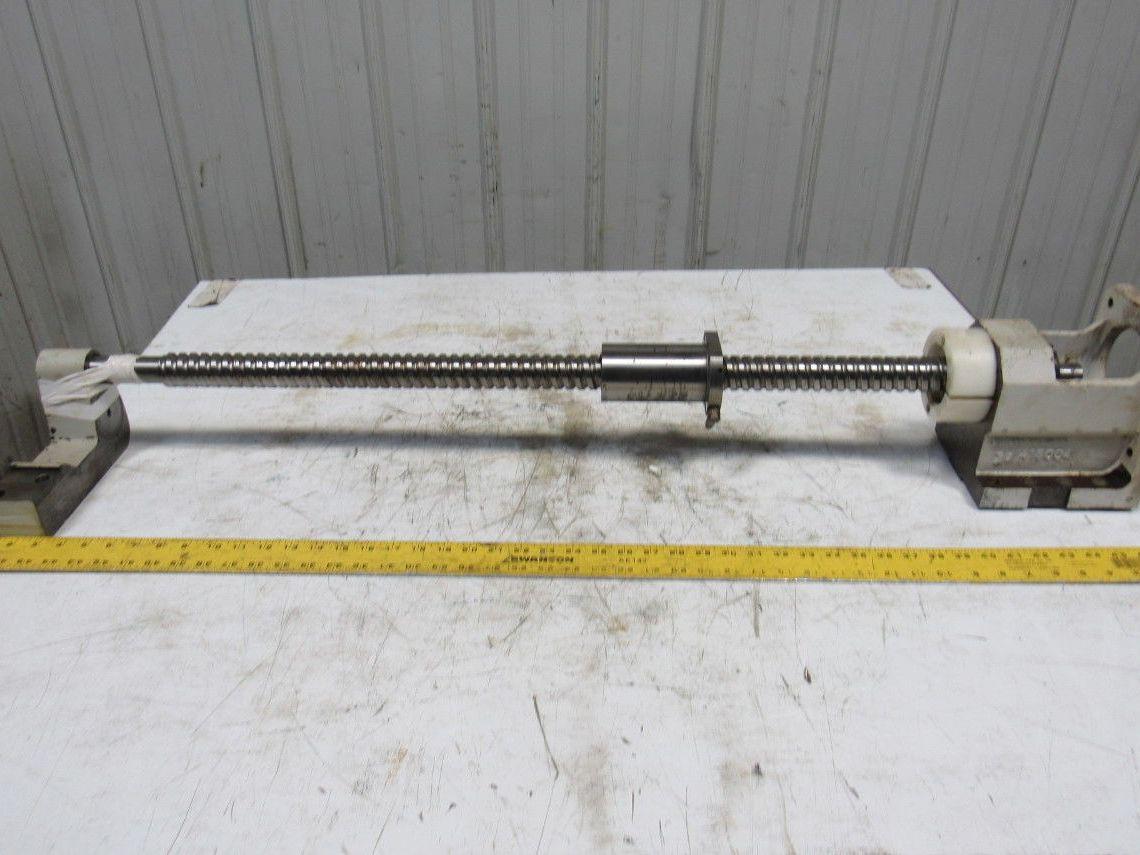 SW North America BA S 03-22 CNC Ball Screw Nut Assembly 46-3/8" OAL  Left