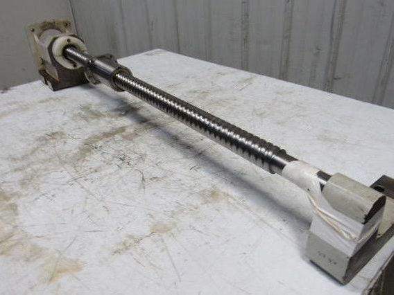 SW North America BA S 03-22 CNC Ball Screw Nut Assembly 46-3/8" OAL  Left