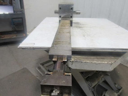 77"L x 4" Face Metal Gear Rack W/Gear Assembly From a Frost Broach Machine