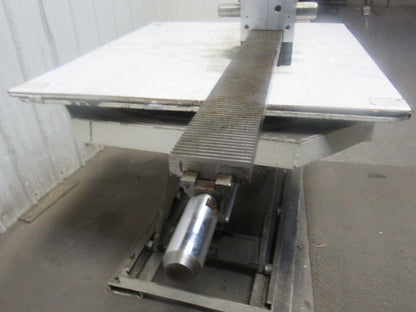 77"L x 4" Face Metal Gear Rack W/Gear Assembly From a Frost Broach Machine