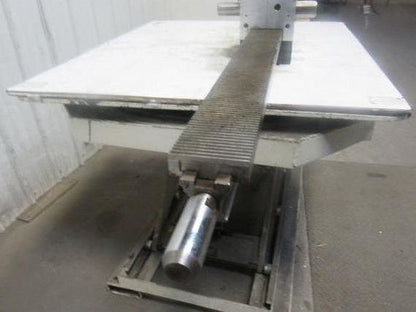 77"L x 4" Face Metal Gear Rack W/Gear Assembly From a Frost Broach Machine