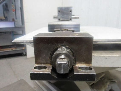 77"L x 4" Face Metal Gear Rack W/Gear Assembly From a Frost Broach Machine