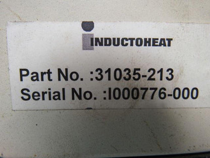 Inductoheat 31035-213 Driver Board Controller
