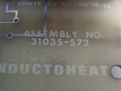 Inducto Heat 31035-572 Control Board Circuit PCP Card