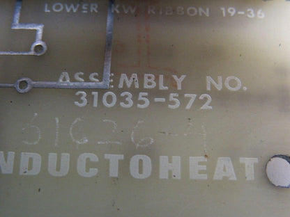 Inducto Heat 31035-572 Control Board Circuit PCP Card