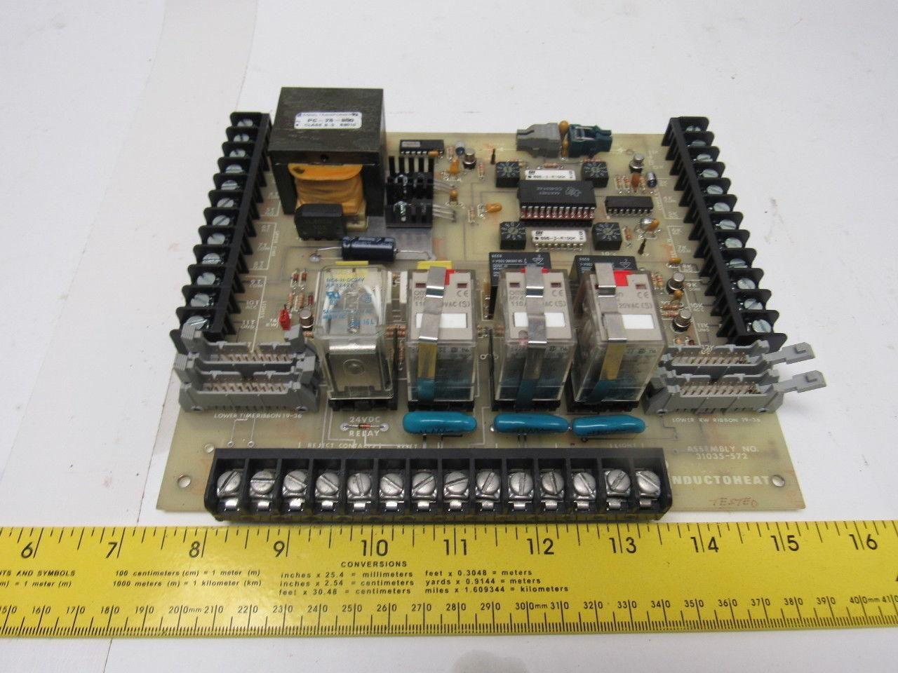 Inducto Heat 31035-572 Control Board Circuit PCP Card