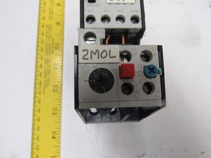 Allen Bradley 3TF4010-0A Contactor W/3UA50 00-1F 3.2 to 5A Overload Relay