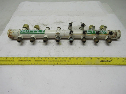 Inductoheat 16410-010 Manifold Assembly  1" NPT  x 1/2"-14 Flare