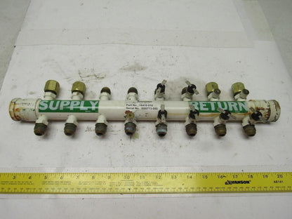 Inductoheat 16410-010 Manifold Assembly  1" NPT  x 1/2"-14 Flare