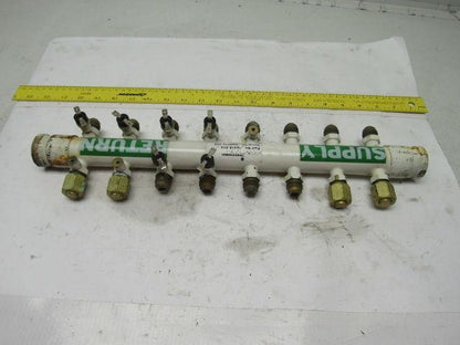 Inductoheat 16410-010 Manifold Assembly  1" NPT  x 1/2"-14 Flare
