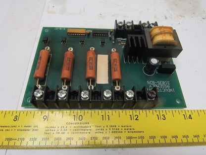Inductoheat 31035-826 PC Circuit Board Assembly Card