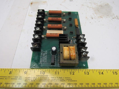 Inductoheat 31035-826 PC Circuit Board Assembly Card