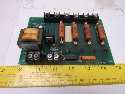 Inductoheat 31035-826 PC Circuit Board Assembly Card