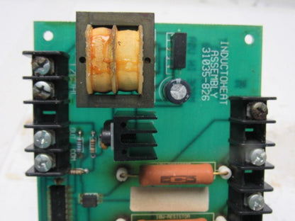 Inductoheat 31035-826 PC Circuit Board Assembly Card