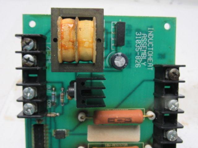 Inductoheat 31035-826 PC Circuit Board Assembly Card
