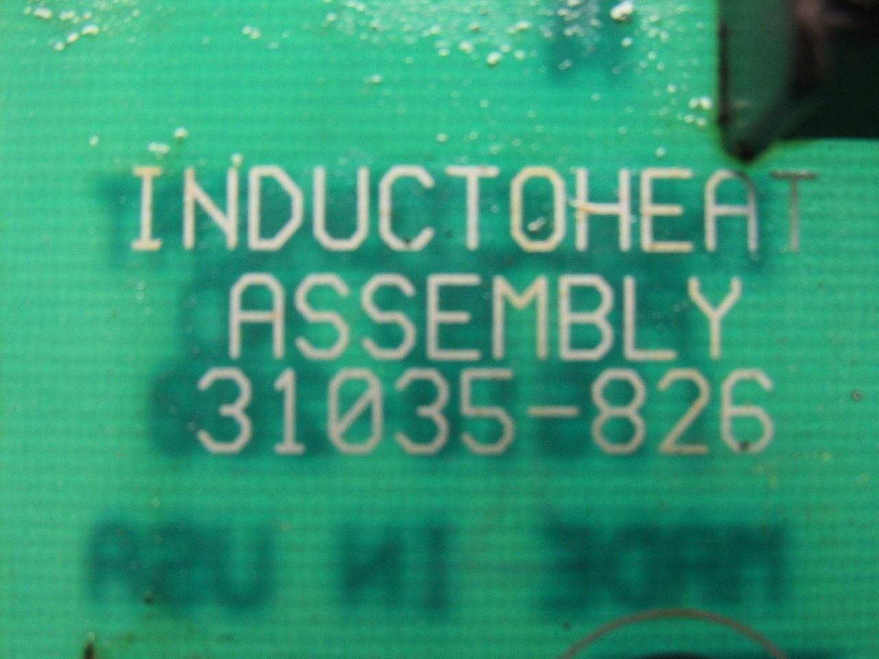 Inductoheat 31035-826 PC Circuit Board Assembly Card