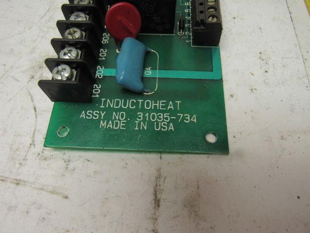 Inductoheat 31035-734 Circuit Board Assembly Card