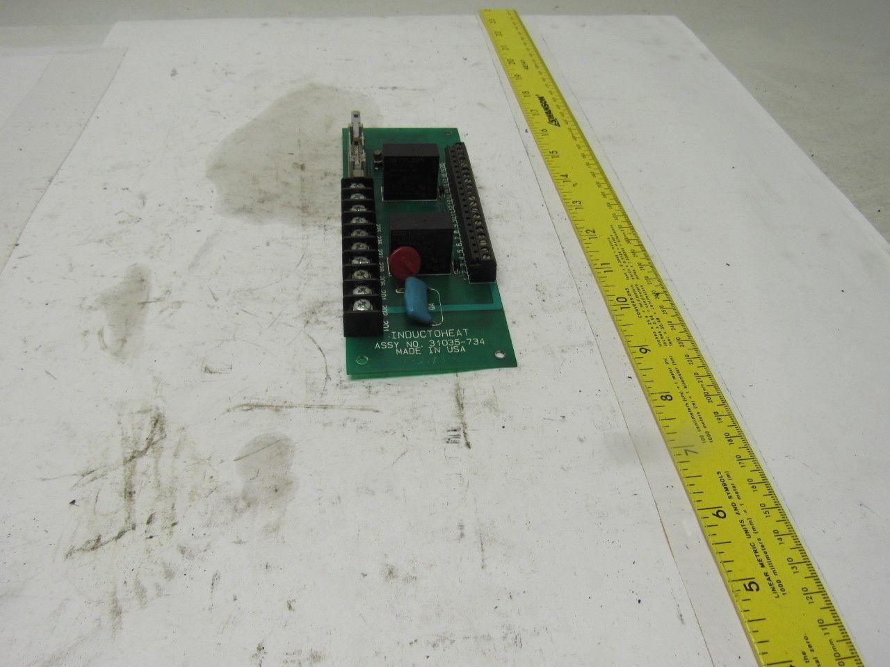 Inductoheat 31035-734 Circuit Board Assembly Card