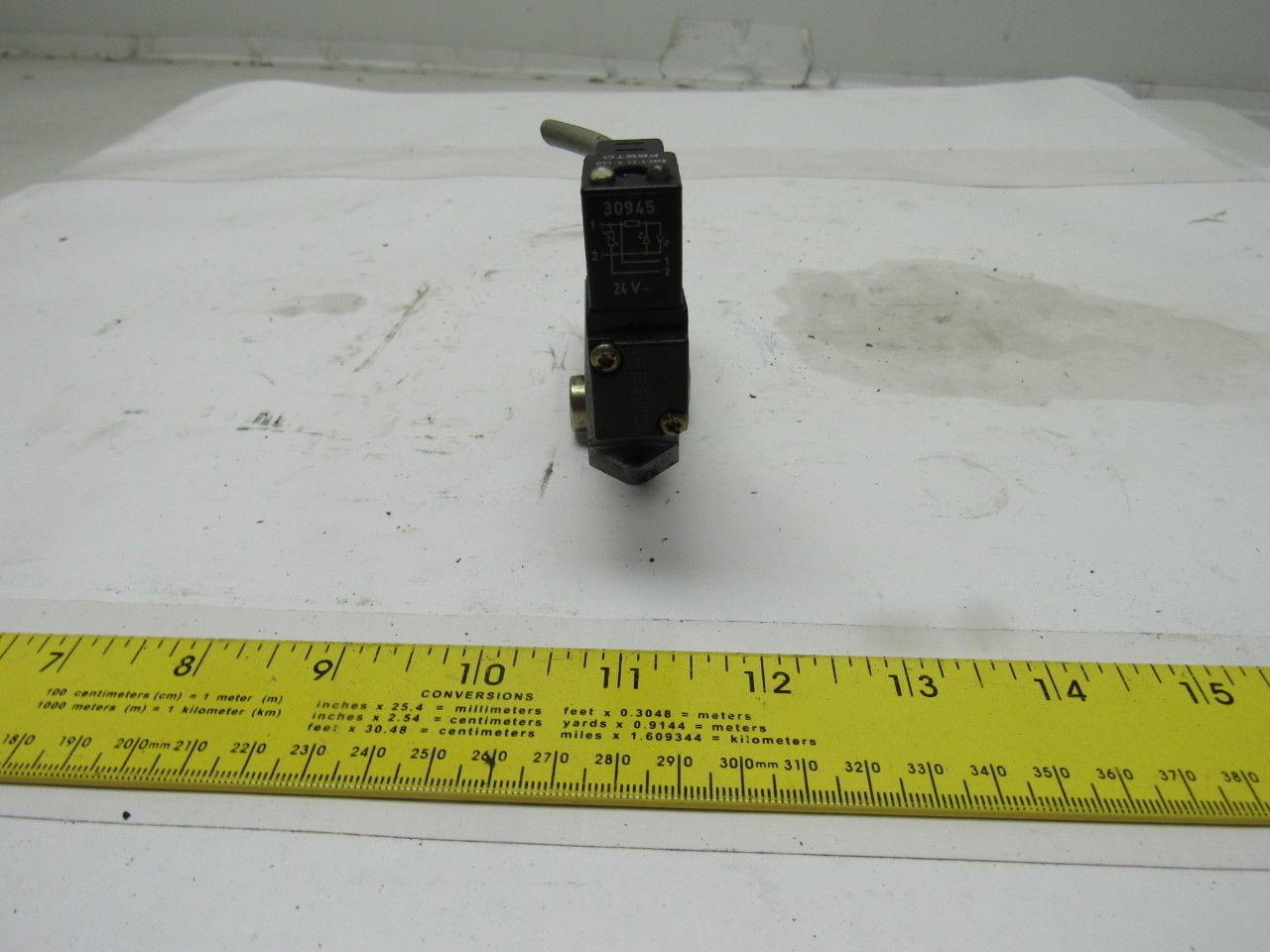 Festo MEH-5/2-4,0 Pneumatic Solenoid Valve 24VDC Coil