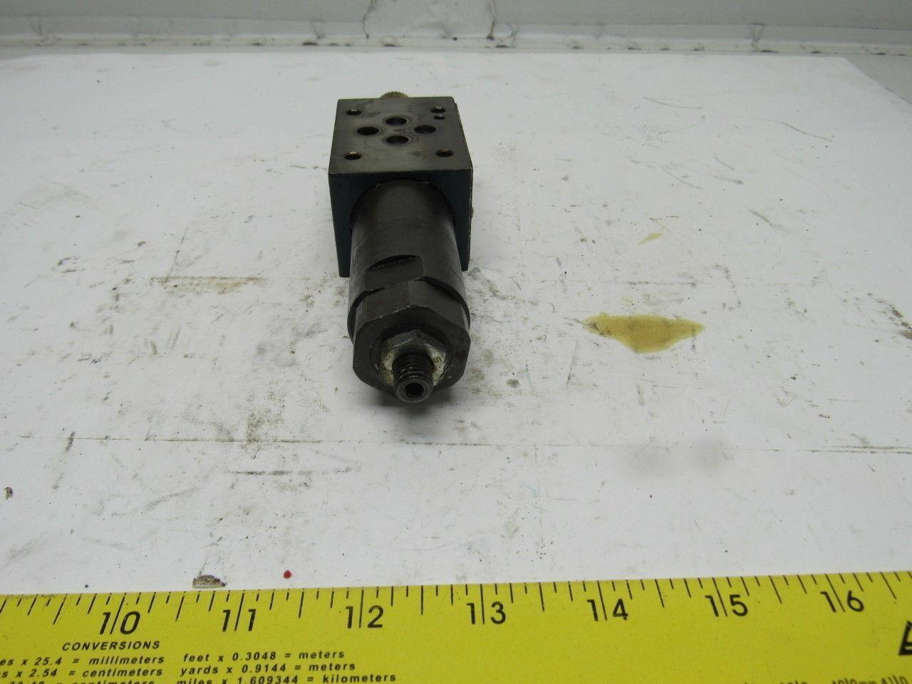 Bosch 0 811 150 235 Hydraulic Valve 4500 PSI Max