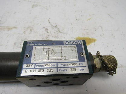 Bosch 0 811 150 235 Hydraulic Valve 4500 PSI Max
