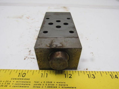 Toyo-Oki Hytegra 12JM Hydraulic Valve