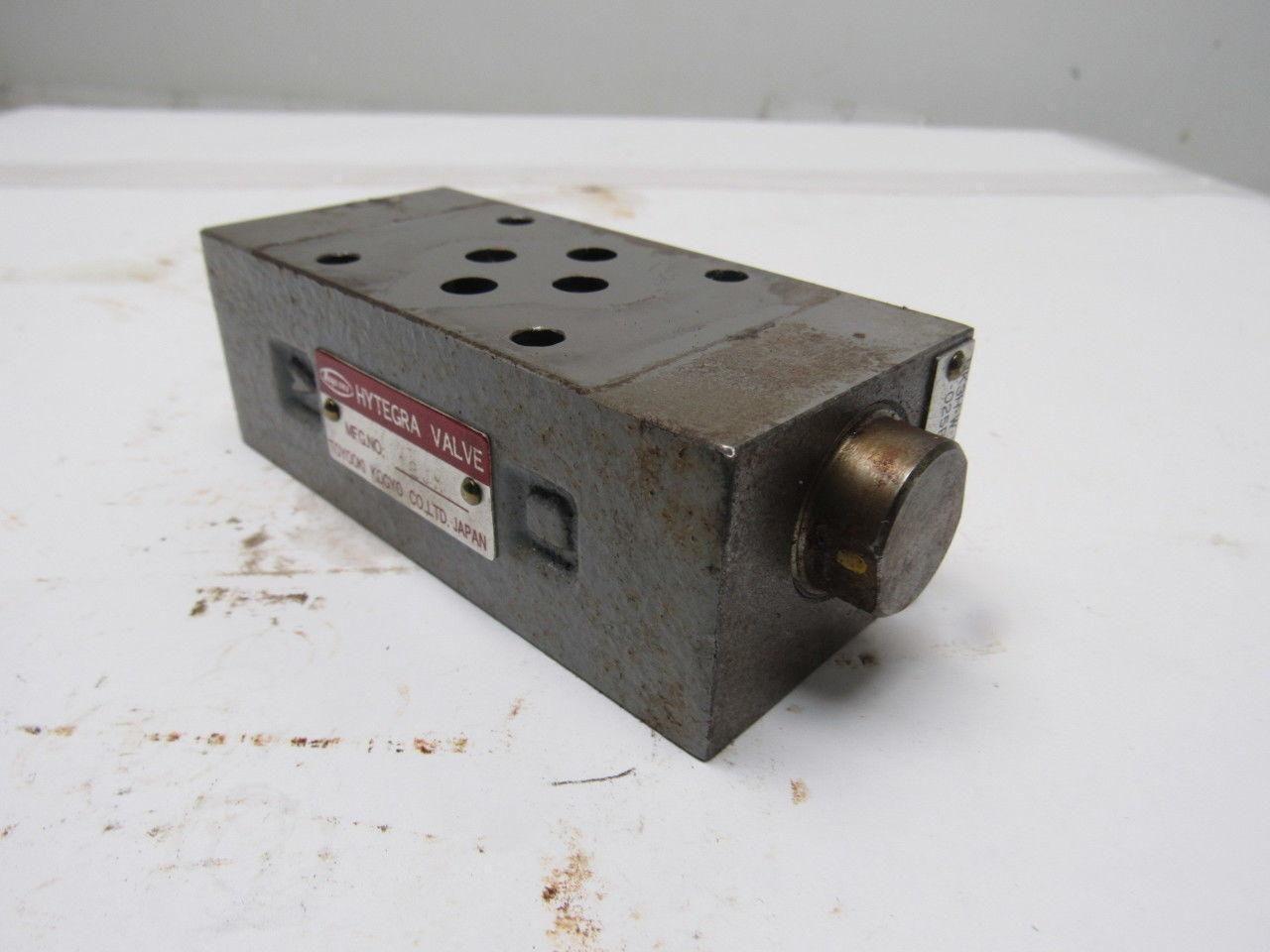 Toyo-Oki Hytegra 12JM Hydraulic Valve