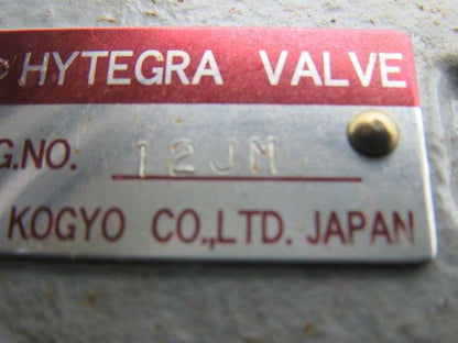 Toyo-Oki Hytegra 12JM Hydraulic Valve
