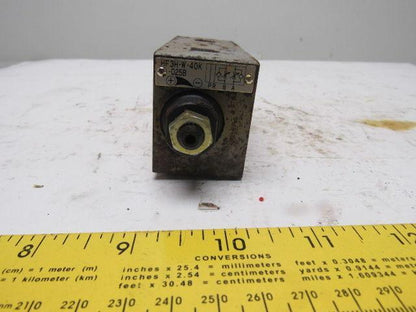 Toyo-Oki Hytegra 12G18 Hydraulic Valve