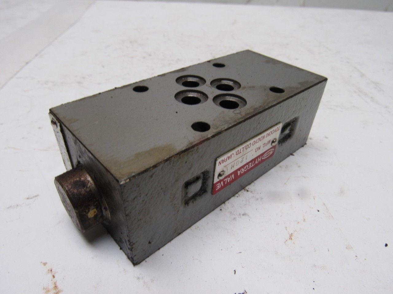 Toyo-Oki Hytegra 12GM Hydraulic Valve
