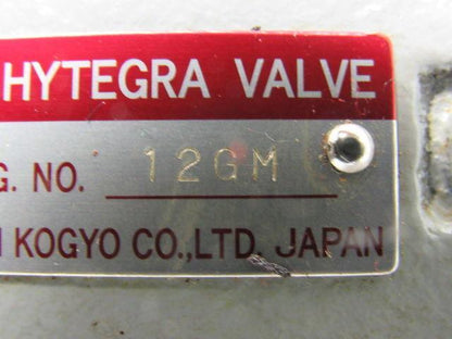Toyo-Oki Hytegra 12GM Hydraulic Valve