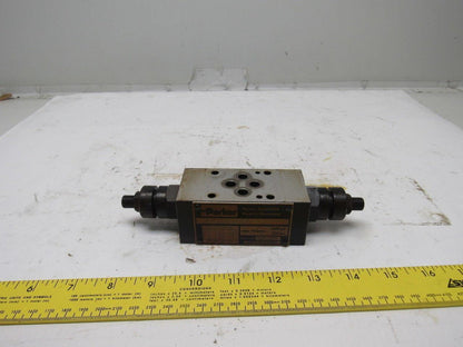 Parker FM2DDSV55 5000PSI Hydraulic Flow Control Valve