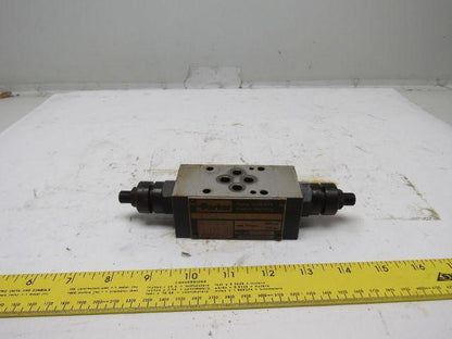 Parker FM2DDSV55 5000PSI Hydraulic Flow Control Valve
