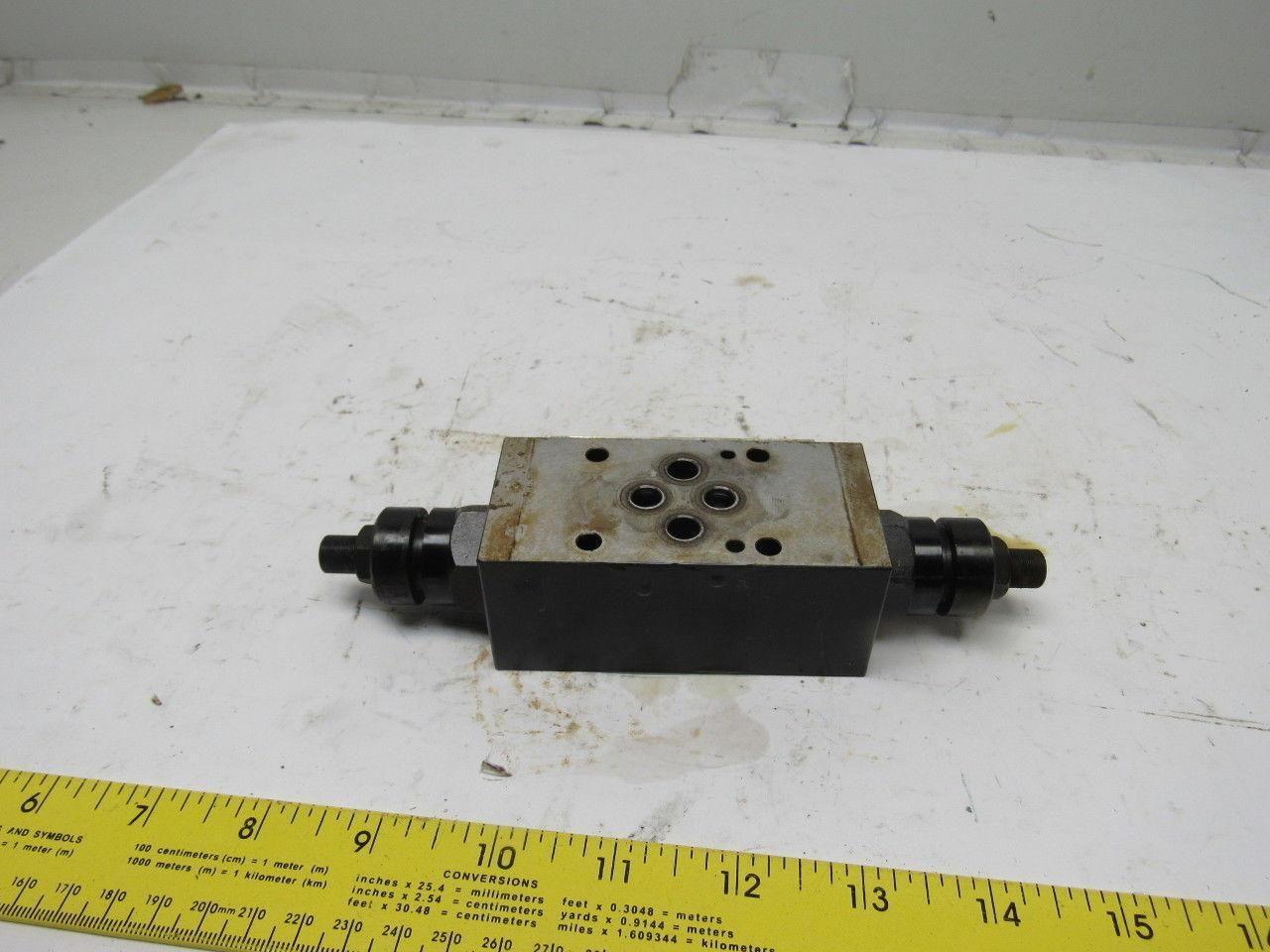 Parker FM2DDSV55 5000PSI Hydraulic Flow Control Valve