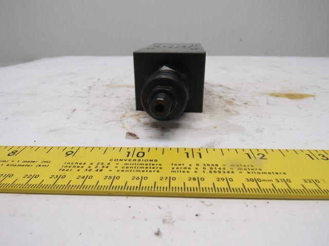 Parker FM2DDSV55 5000PSI Hydraulic Flow Control Valve