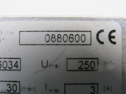 Norgren 0880600 Pressure Switch  1 To 30 Bar