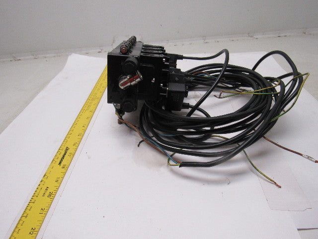 Ingersoll Rand A239SS-120-A Pneumatic Solenoid Air 4-Valve Manifold Block 120V